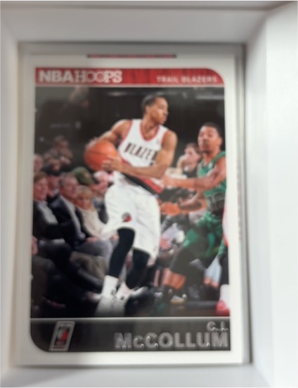 2020-21 Panini NBA Hoops #133 C.J. McCollum — front