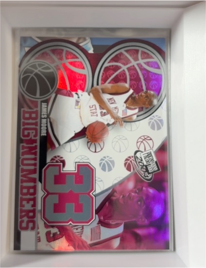 2004 Press Pass Big Numbers #33 J.R. Smith — front