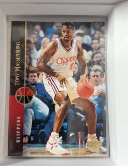 1994-95 Upper Deck #199 Tony Massenburg — front