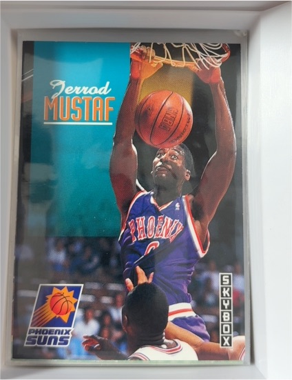 1992-93 Skybox #195 Jerrod Mustaf — front