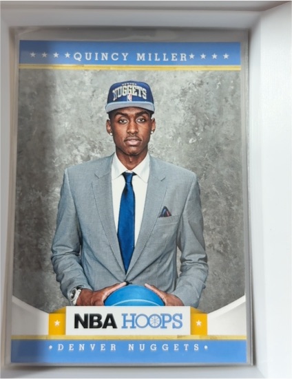 2012-13 Panini NBA Hoops #294 Quincy Miller — front