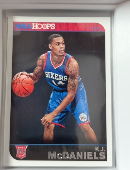 2014-15 Panini NBA Hoops #286 K.J. McDaniels Rookie — front