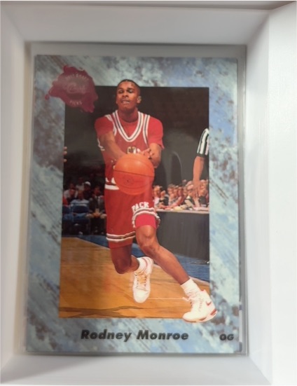 1991 Classic Draft Picks #168 Rodney Monroe — front