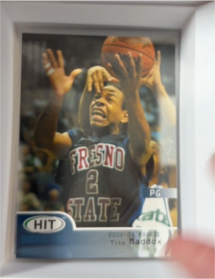 2002-03 Sage HIT #7 Tito Maddox — front