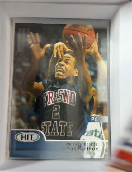 2002-03 Sage HIT #7 Tito Maddox — front