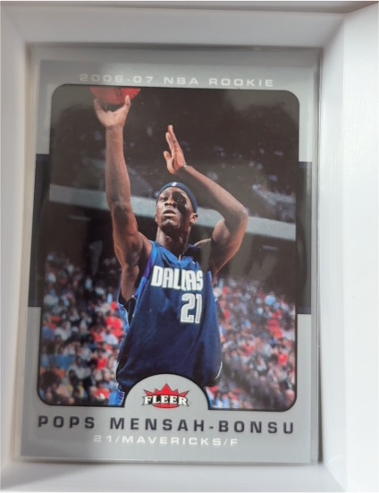 2006-07 Fleer #237 Pops Mensah-Bonsu — front