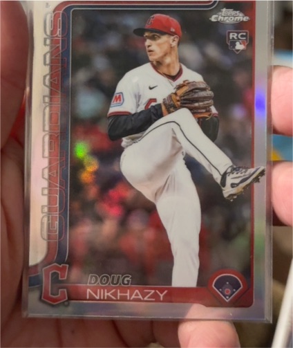 2025 Topps Chrome Update Series #USC119 Doug Nikhazy — front