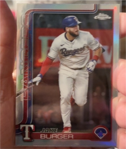 2025 Topps Chrome Update #USC37 Jake Burger — front