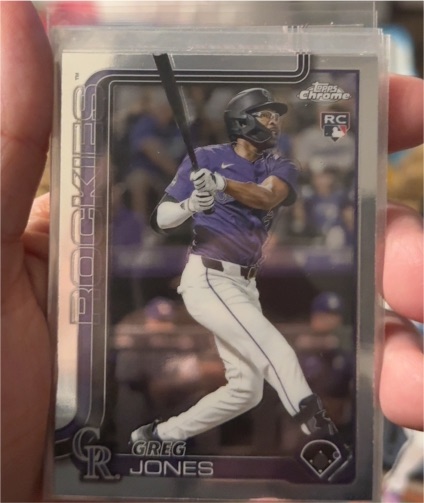 2025 Topps Chrome #265 Greg Jones — front