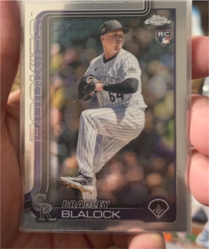 2025 Topps Chrome #289 Bradley Blalock — front