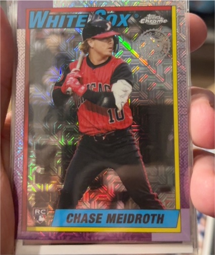 2025 Topps Update #U90C-52 Chase Meidroth — front