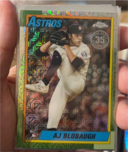 2025 Topps Update Series #U90C-53 AJ Blubaugh — front