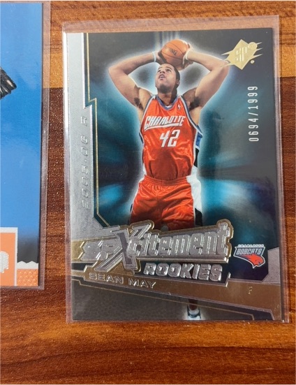 2005 Upper Deck SPx SPxCitement Rookies #XCR7 Sean May — front