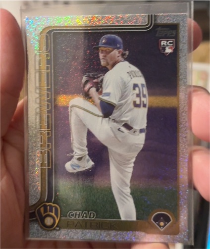 2025 Topps Update #US307 Chad Patrick — front