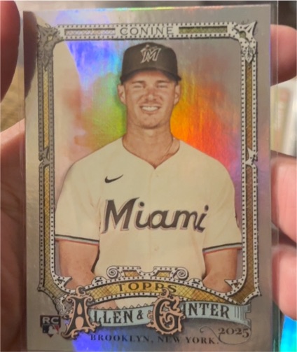 2025 Topps Allen & Ginter #236 Griffin Conine — front
