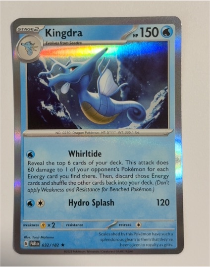 2023 Pokemon TCG Paradox Rift #032 Kingdra — front