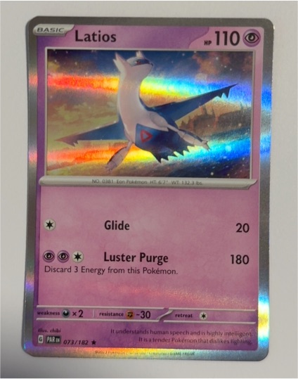 2023 Pokémon SV04: Paradox Rift #073 Latios — front
