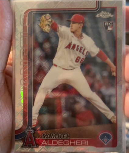 2025 Topps Chrome #59 Samuel Aldegheri — front