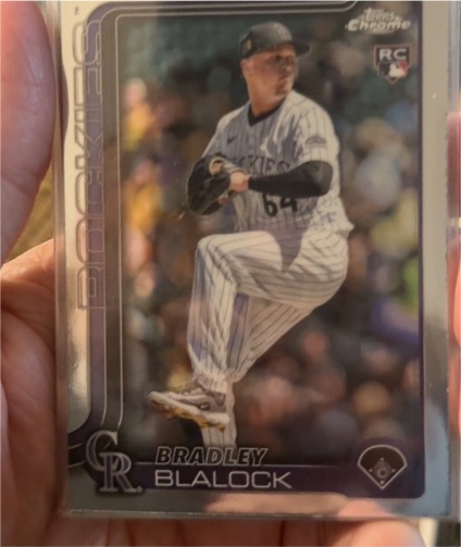 2025 Topps Chrome #289 Bradley Blalock — front