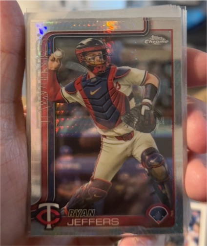 2025 Topps Chrome #65 Ryan Jeffers — front