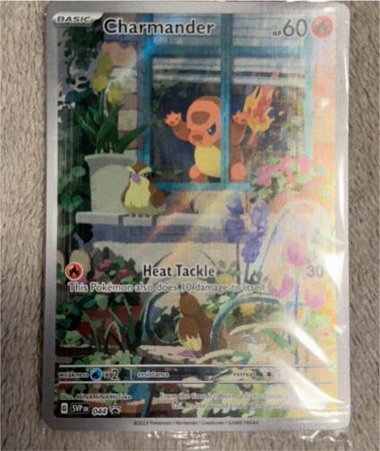 2023 Pokemon Center #044 Charmander Scarlet & Violet Promo — front