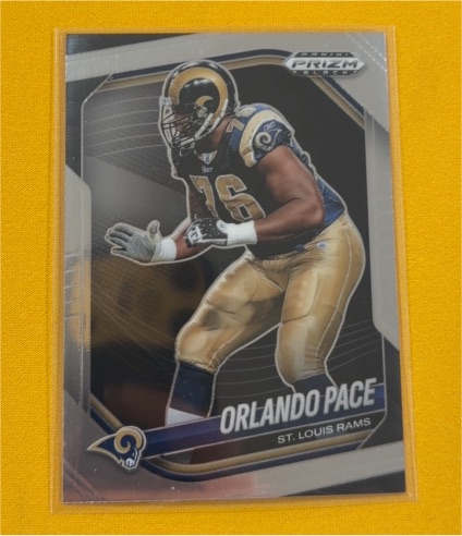 2025 Panini Prizm Black #141 Orlando Pace — front