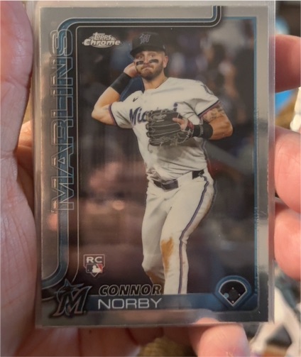 2025 Topps Chrome #199 Connor Norby — front