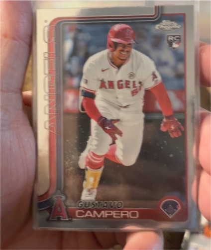 2025 Topps Chrome #63 Gustavo Campero — front