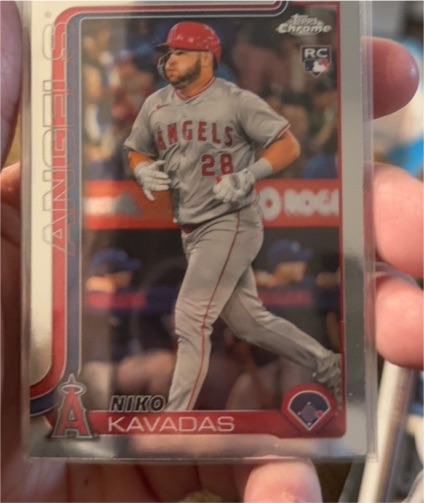 2025 Topps Chrome #20 Niko Kavadas — front