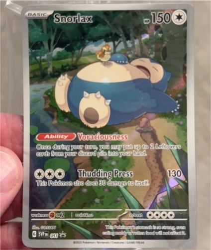 2023 Pokémon SV Scarlet & Violet Promo #051 Snorlax — front