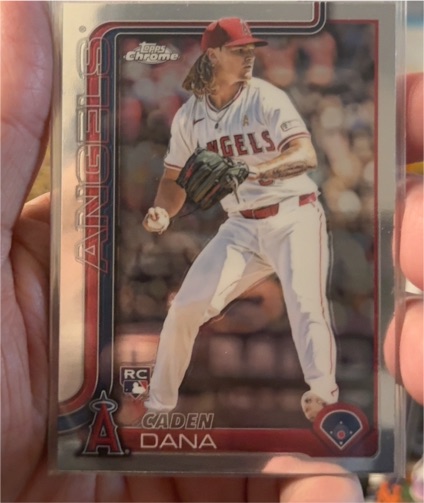 2025 Topps Chrome #245 Caden Dana — front