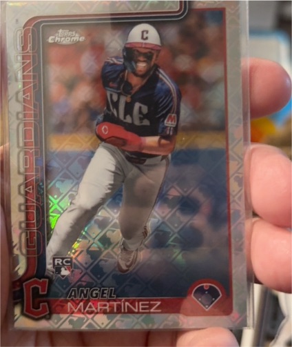 2025 Topps Chrome #155 Angel Martinez — front