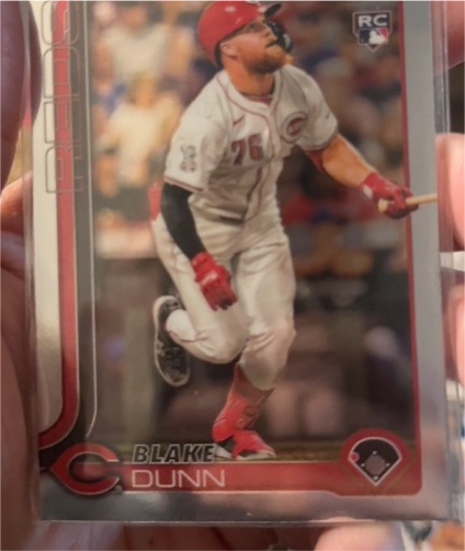 2025 Topps Chrome #161 Blake Dunn — front