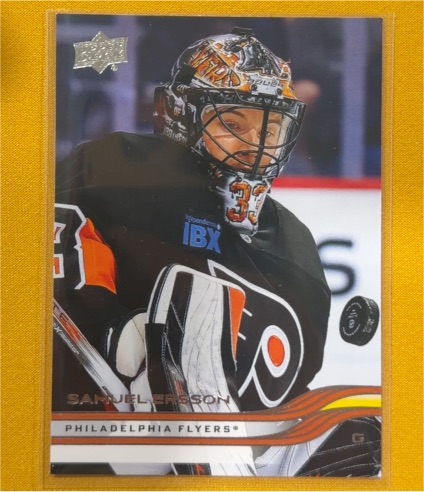 2025-26 Upper Deck Series 2 #380 Samuel Ersson — front