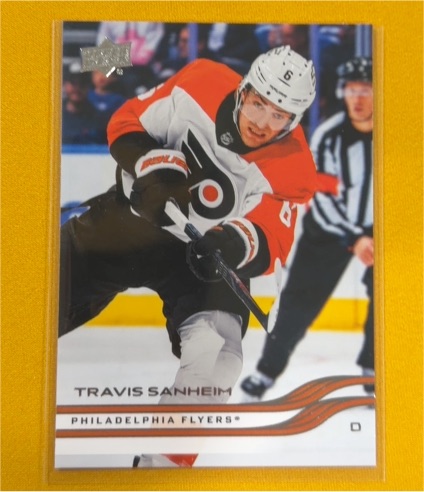 2023-24 Upper Deck #383 Travis Sanheim — front