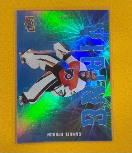 2025-26 Upper Deck Vibing #VB-5 Samuel Ersson — front