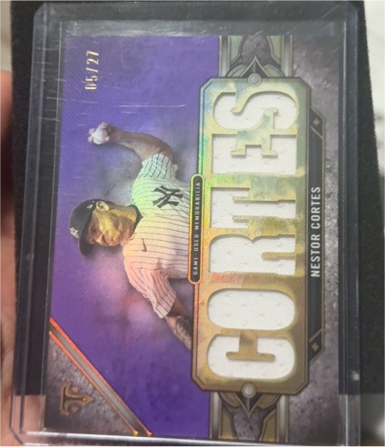2024 Topps Triple Threads #TTR-NC1 Nestor Cortes — front
