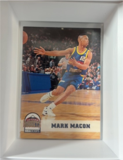 1993-94 Skybox NBA Hoops #55 Mark Macon — front