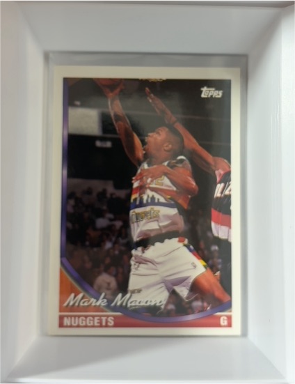 1993-94 Topps #173 Mark Macon — front