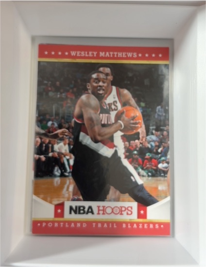 2012-13 Panini NBA Hoops #126 Wesley Matthews — front