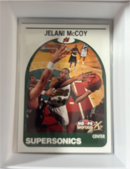 1999 Hoops Decade #42 Jelani McCoy — front