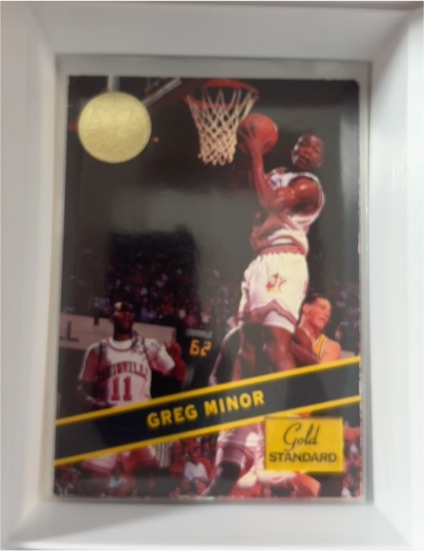 1994 Signature Rookies Gold Standard #12 Greg Minor — front