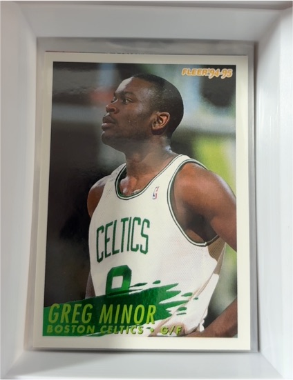 1994-95 Fleer #248 Greg Minor — front