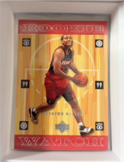 1998-99 Upper Deck #329 Roshown McLeod Rookie Watch — front