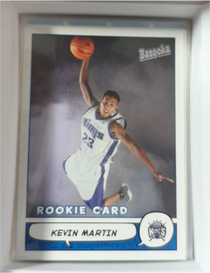 2004-05 Topps Bazooka #167 Kevin Martin — front