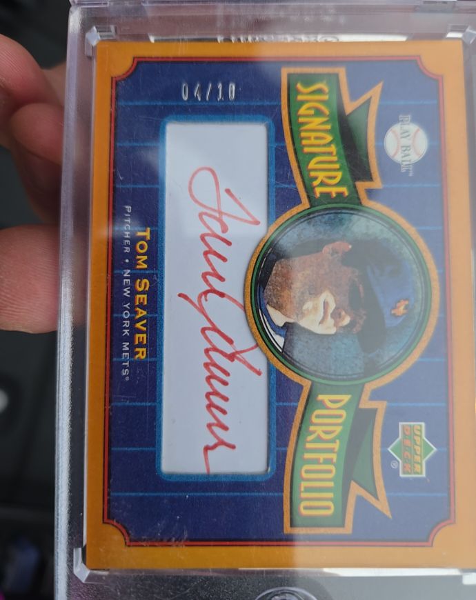 2004 Upper Deck Signature Portfolio #Tom Seaver — front