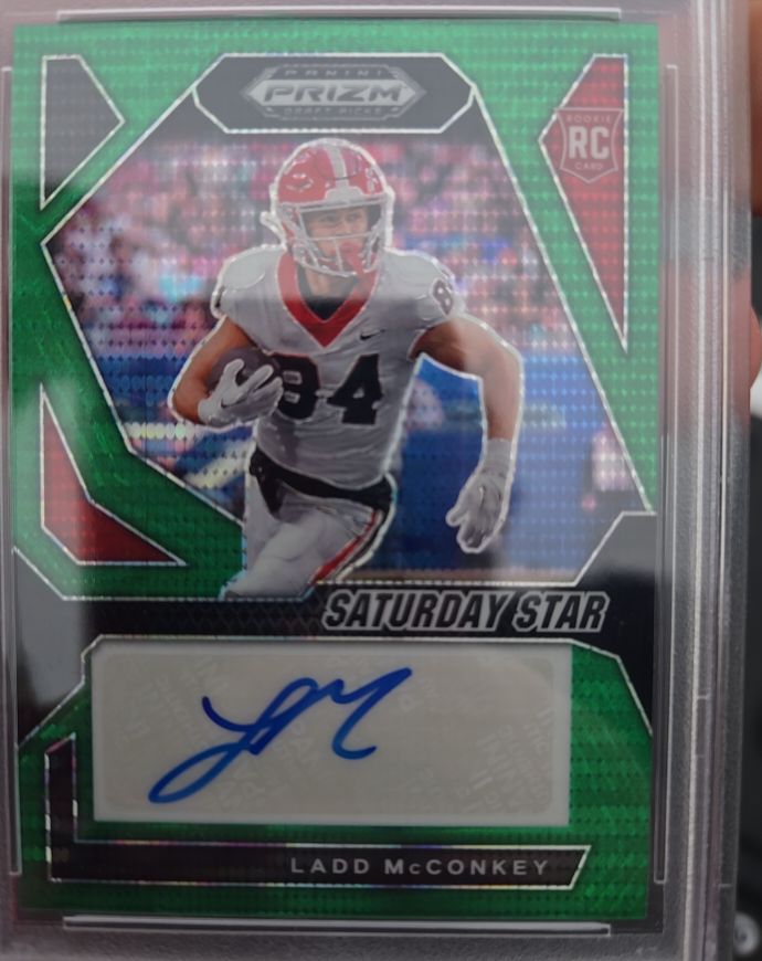 2024 Panini Prizm Draft Picks Saturday Star #180 Ladd McConkey — front