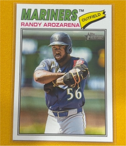 2026 Topps Heritage #286 Randy Arozarena — front