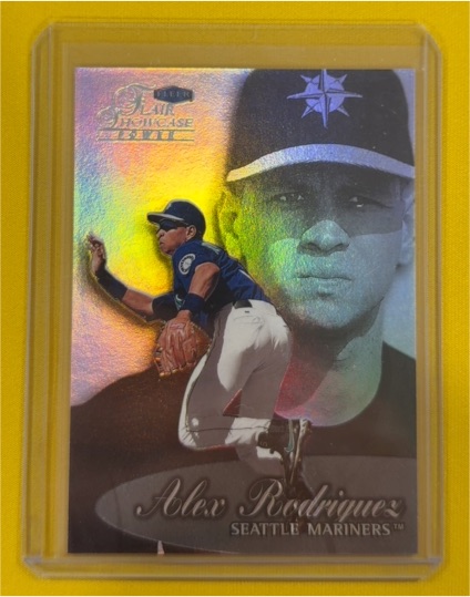 1999 Fleer Flair Showcase #14 Alex Rodriguez — front