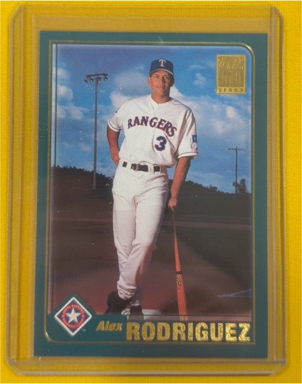 2001 Topps #612 Alex Rodriguez — front